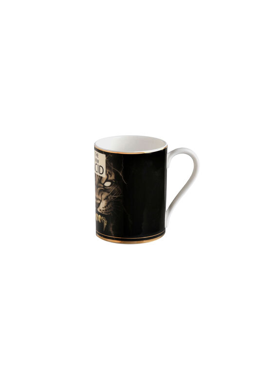 HO Tiger And Teeth-Print Mug HO Tiger And Teeth-Print Mug VARIANTE UNICA NALBAE-CCR01