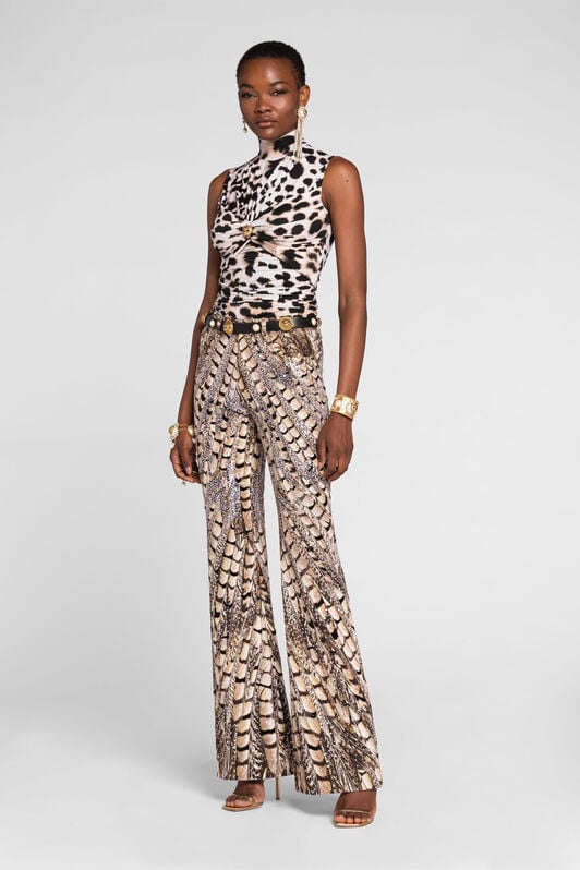 RC Murena Print Top RC Murena Print Top Black/White QKT637-LNF49
