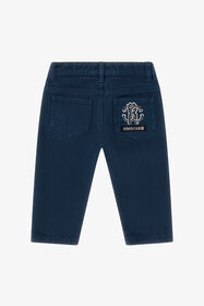 JU Pantalon à Logo RC Bleu TJJ208-CE035