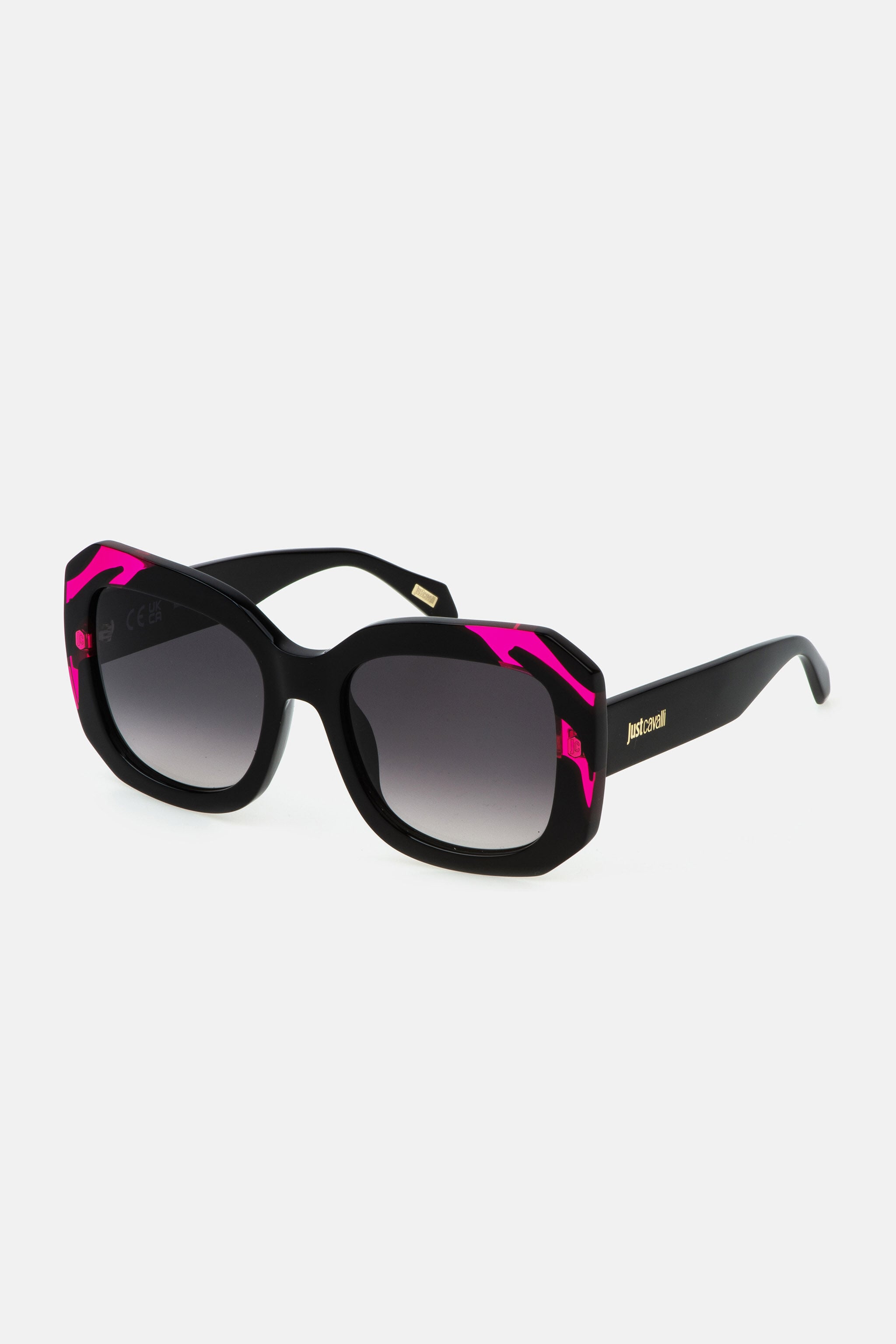 JC Sunglasses Just Cavalli JC Sunglasses Just Cavalli Black/Fuchsia SALD01-ID100