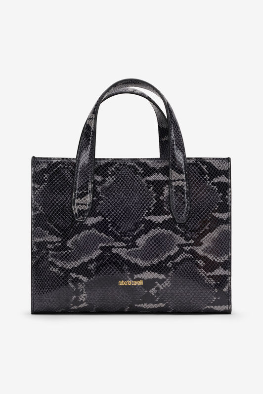 RC Snake Print Shopping Bag RC Snake Print Shopping Bag ASPHALT ROB00F-PZ03S