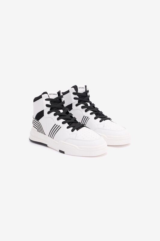 JC High-Top Sneakers With Logo JC High-Top Sneakers With Logo White SFS058-SF304