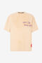 JC T-Shirt With Maxi-Print On The Back Light Brown UFT112-UF166
