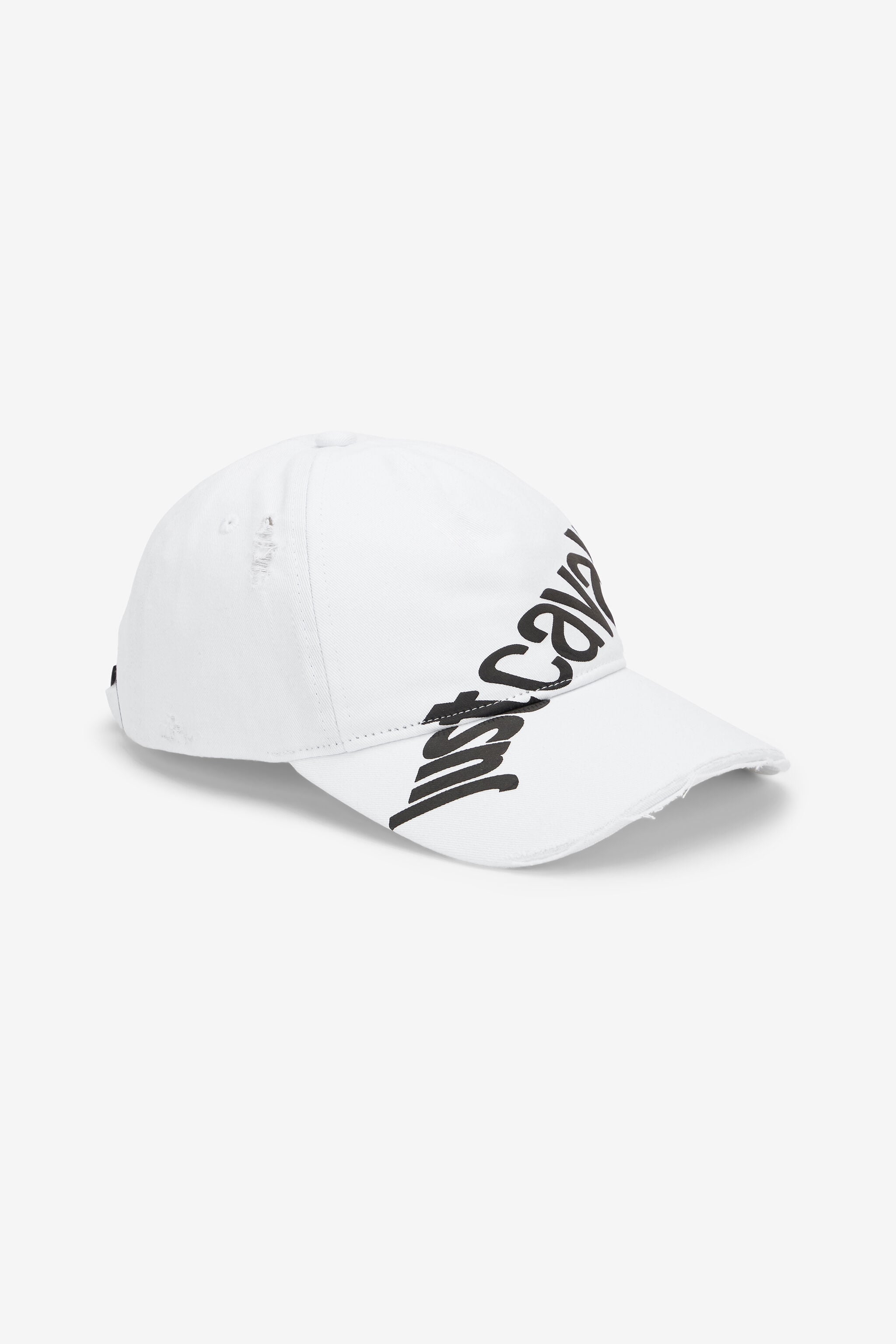 JC White Logo Print Baseball Hat 003+899 UFA010-UF284