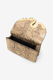 RC Bag with Golden Python and Snake Motif GOLD WWB001-PZS01