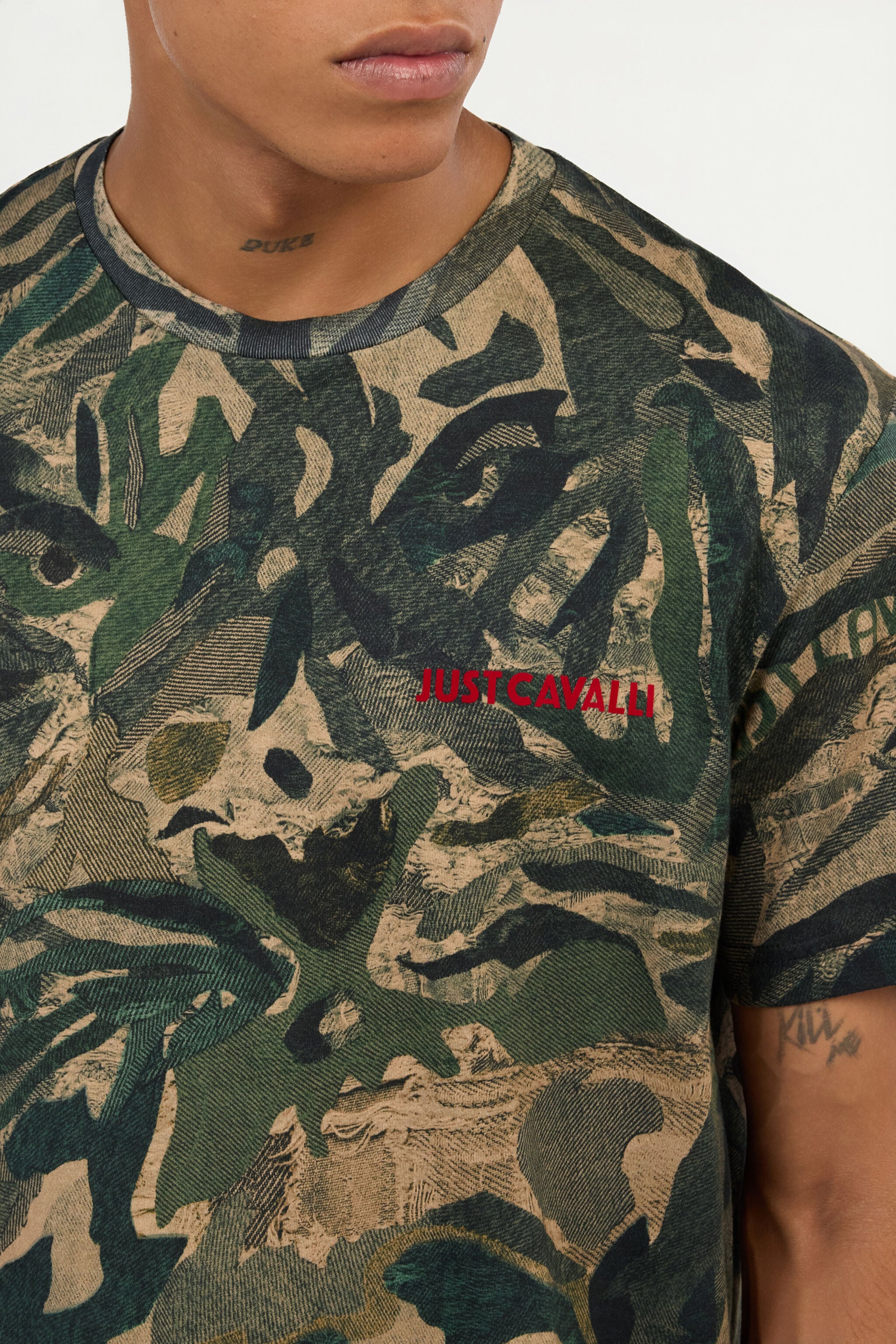 JC T-shirt Stampa Tiger Camu JC T-shirt Stampa Tiger Camu VERDE 185 VFT051-VF095