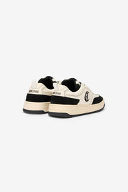 JC White Sneakers With Black Inserts 003+899 VFS064-VF522