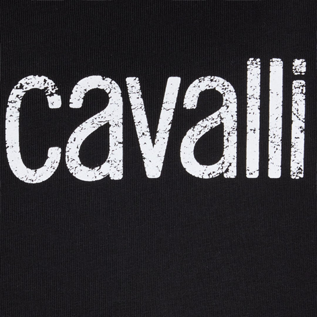RC T-Shirt With Used Logo Black POT62A-JD060