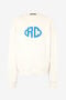 RC Sweat-Shirt Avec Monogramme RC Sweat-Shirt Avec Monogramme NATURAL VRT68A-CF050