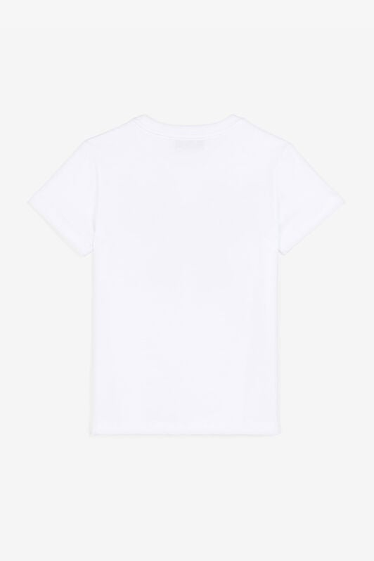 JU T-Shirt mit Blumen-Print JU T-Shirt mit Blumen-Print Weiß RJT60X-JD001