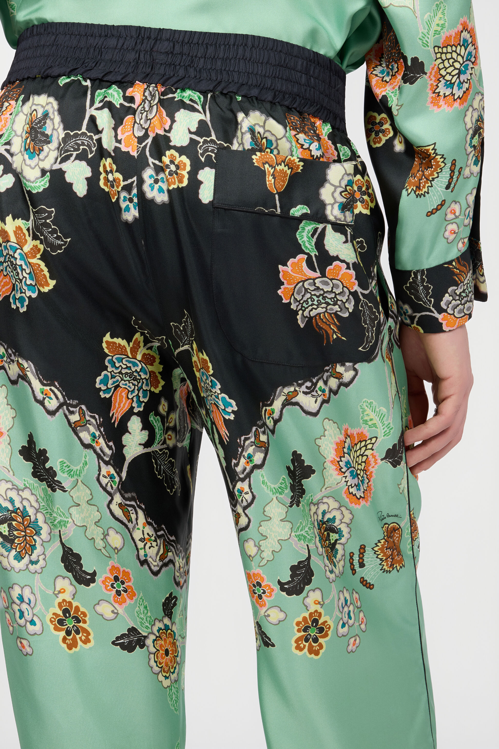 RC Pantalón con Estampado Kimono RC Pantalón con Estampado Kimono DARK GREEN/BLACK XNT265-4QT25