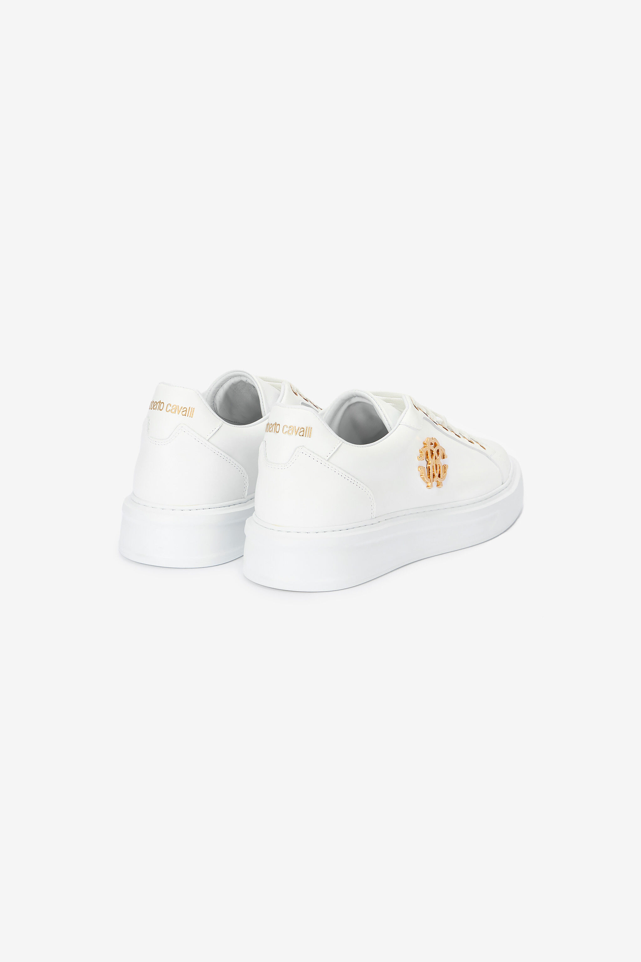 RC White Sneaker With Monogram RC RC White Sneaker With Monogram RC WHITE/WHITE OOS01D-PZ085