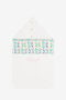 JU Monogram embroidered sleep bag JU Monogram embroidered sleep bag Light green QJT875-JV025