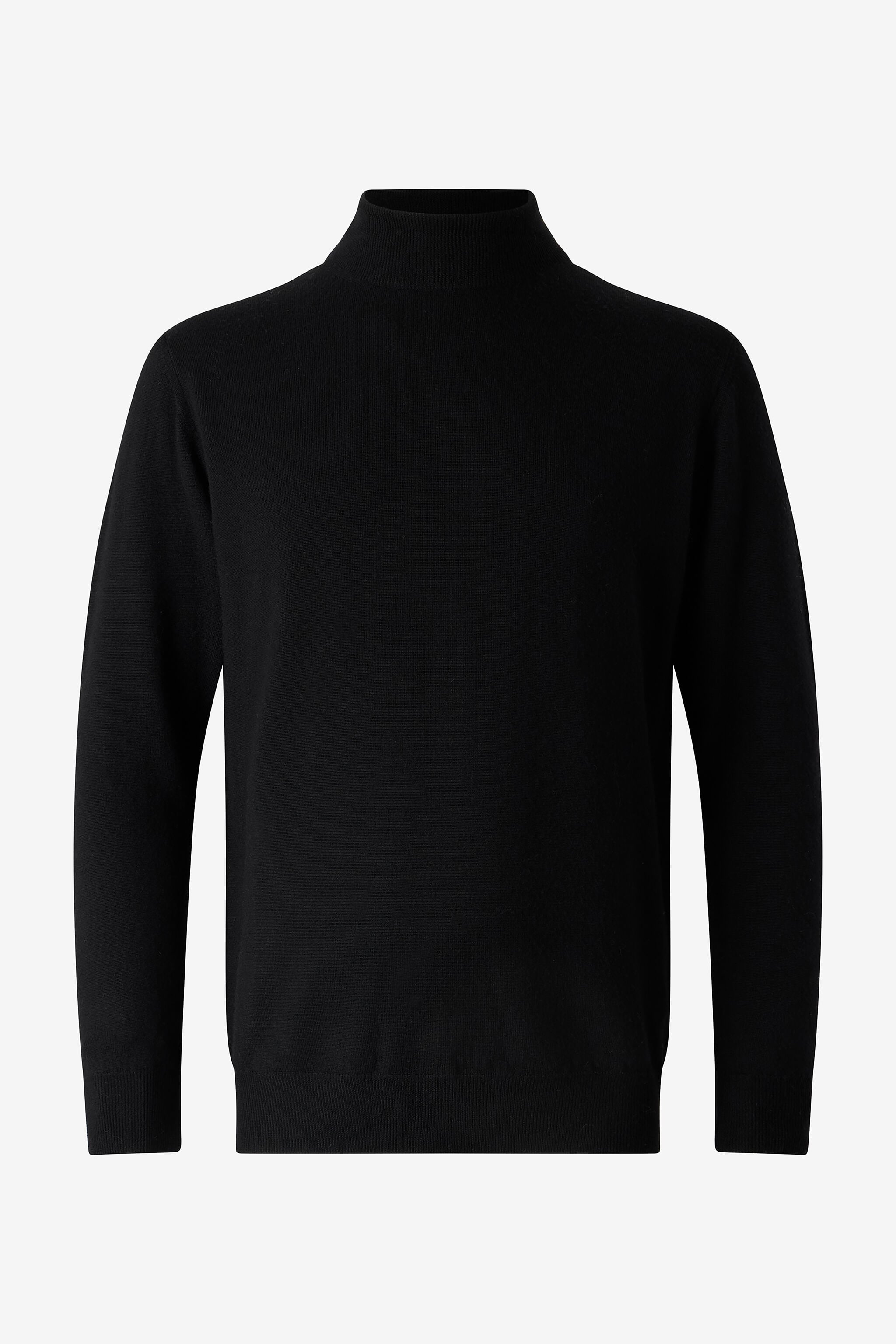 RC Wool High-Neck Sweater Black POM60E-MQ001