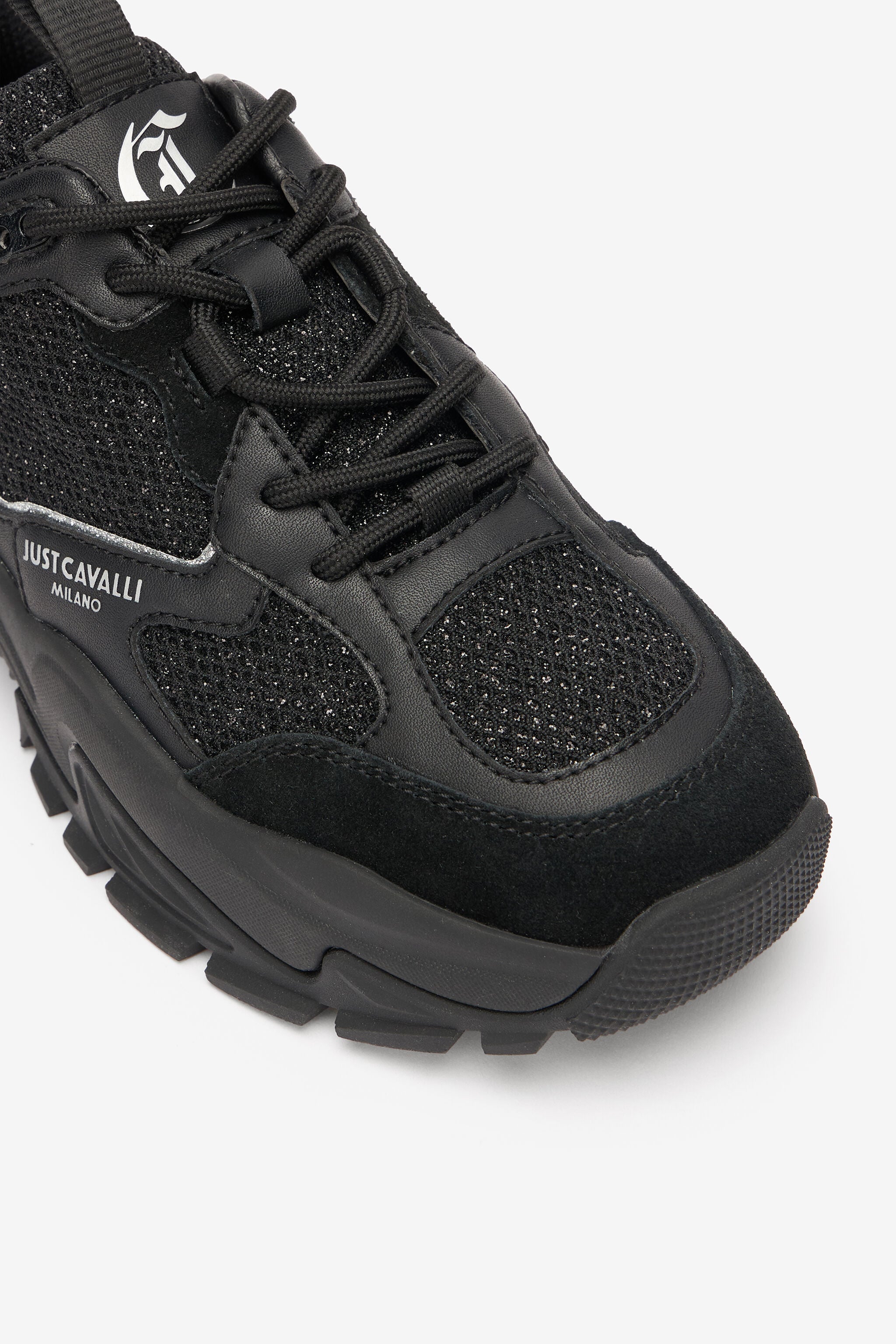 JC Sneakers With Chunky Lug Sole Black UFS034-UF356