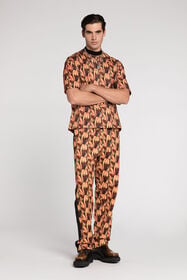 RC Graphic-Print Cotton T-Shirt Brown RRT62I-3PH24