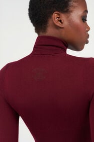 RC Top Col Roulé Bordeaux PALISSANDRO TWM601-KP001