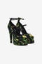 RC Lemon print platform sandals RC Lemon print platform sandals Schwarz SKS006-SE380