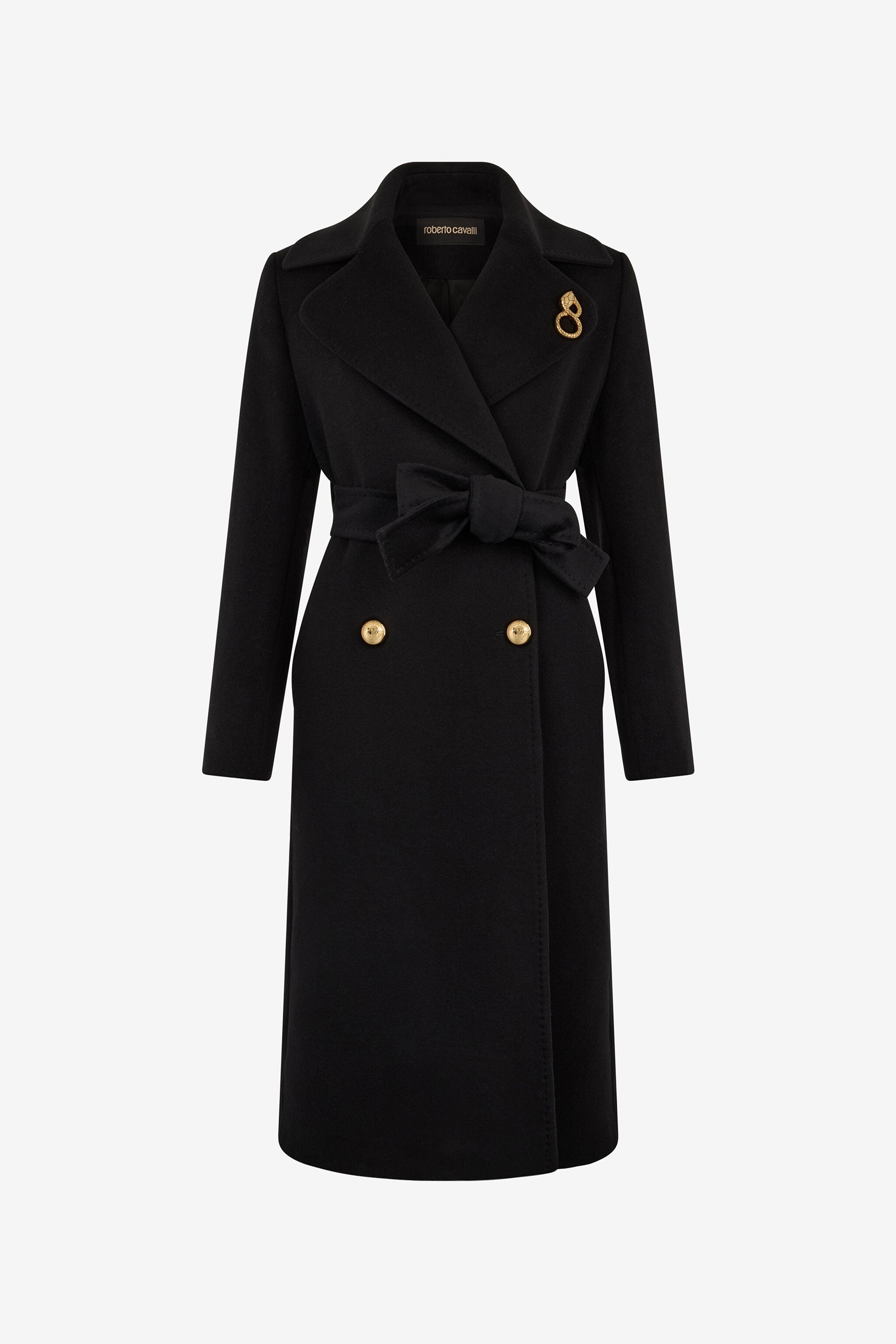 RC Woman Wool and Cashmere Coat RC Woman Wool and Cashmere Coat Black OOT50E-FT001