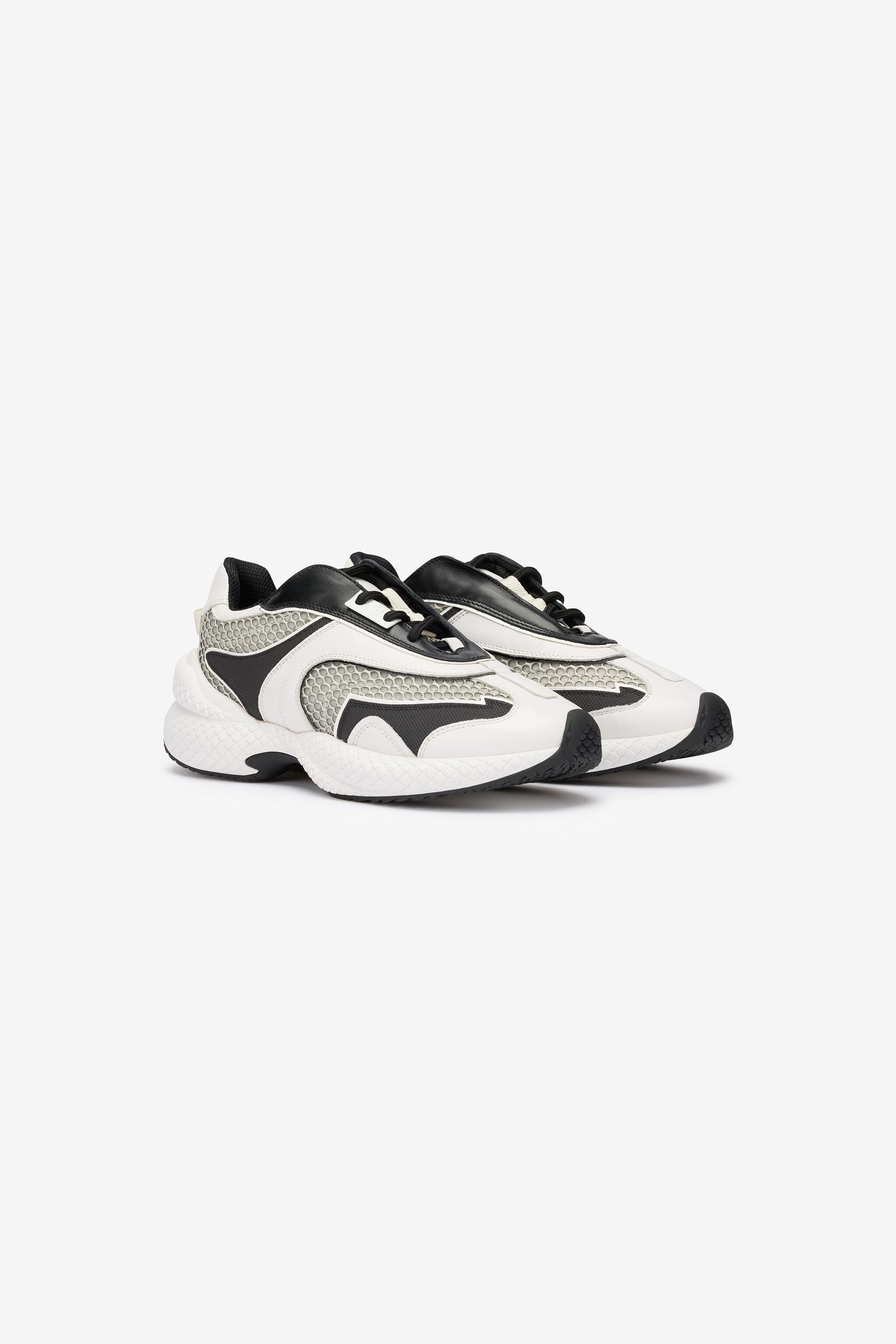 RC Sneaker Serpentine Blanche RC Sneaker Serpentine Blanche WHITE/BLACK VQS200-PZS70