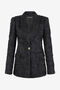 RC Crinkled-effect blazer RC Crinkled-effect blazer Black TWT401-RD034