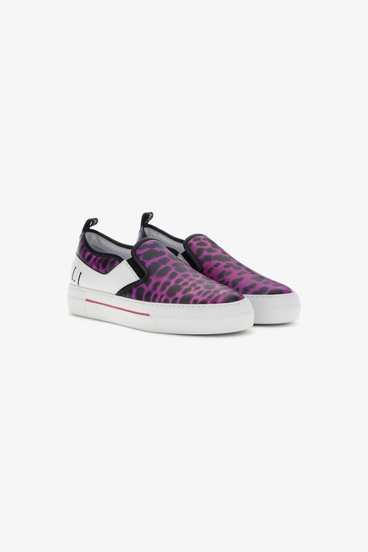 RC Jaguar skin print slip on RC Jaguar skin print slip on Purple QKS153-PZA79