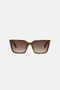 RC Sunglasses with acetate front combined with metal temples BROWN STONE EFFECT VALD12-ID250