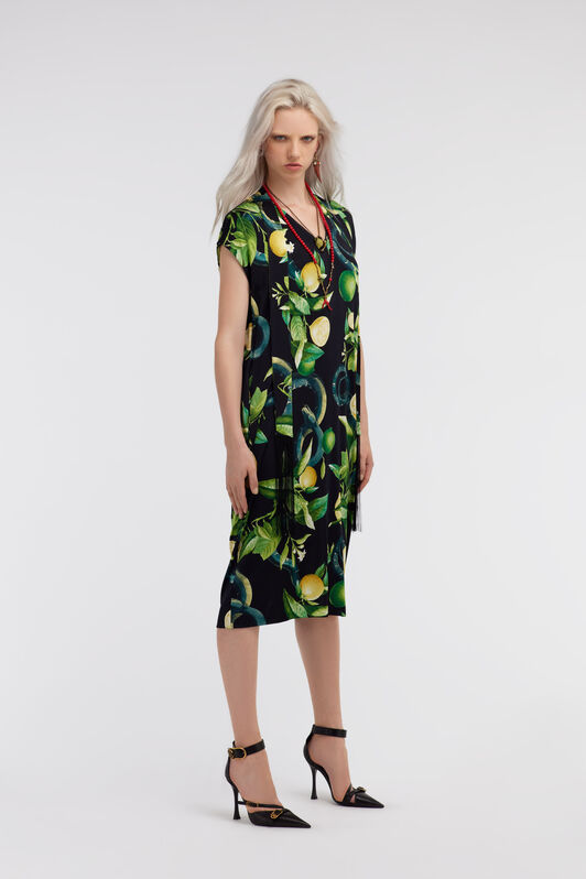 RC Dress Lemon print RC Dress Lemon print Black SKT130-JRI89