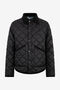 RC Quilted Down Jacket With Monogram RC BLACK ROT80D-DJ005