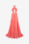 RC Robe longue en soie RC Robe longue en soie SALMON PINK WQT129-CQ002