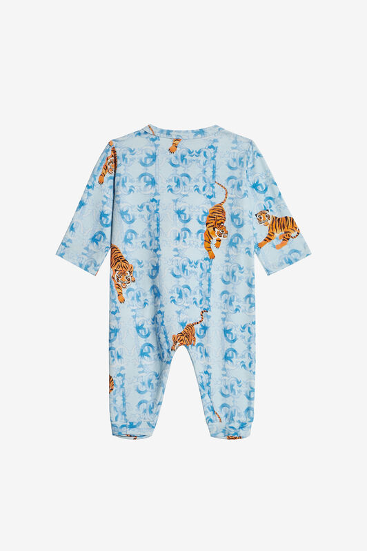 JU Tiger-print three-piece set Light blue QJT895-JVG20