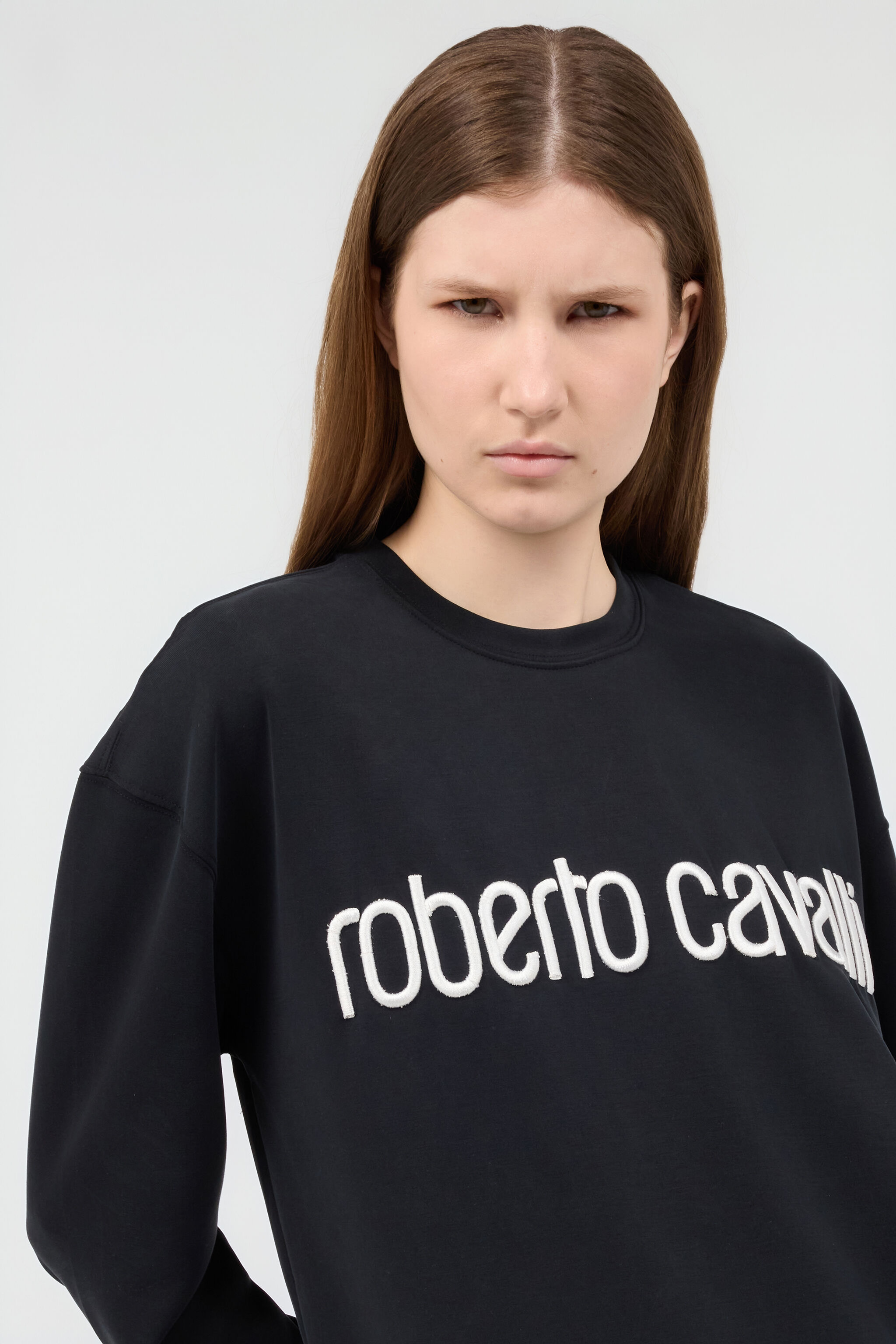 RC Schwarzes Sweatshirt mit Logo RC Schwarzes Sweatshirt mit Logo BLACK POT66B-CF054