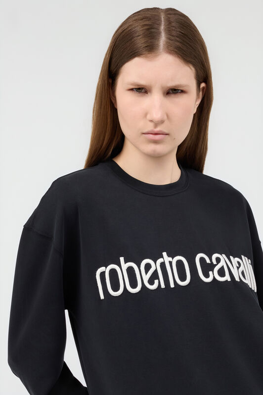 RC Schwarzes Sweatshirt mit Logo RC Schwarzes Sweatshirt mit Logo BLACK POT66B-CF054