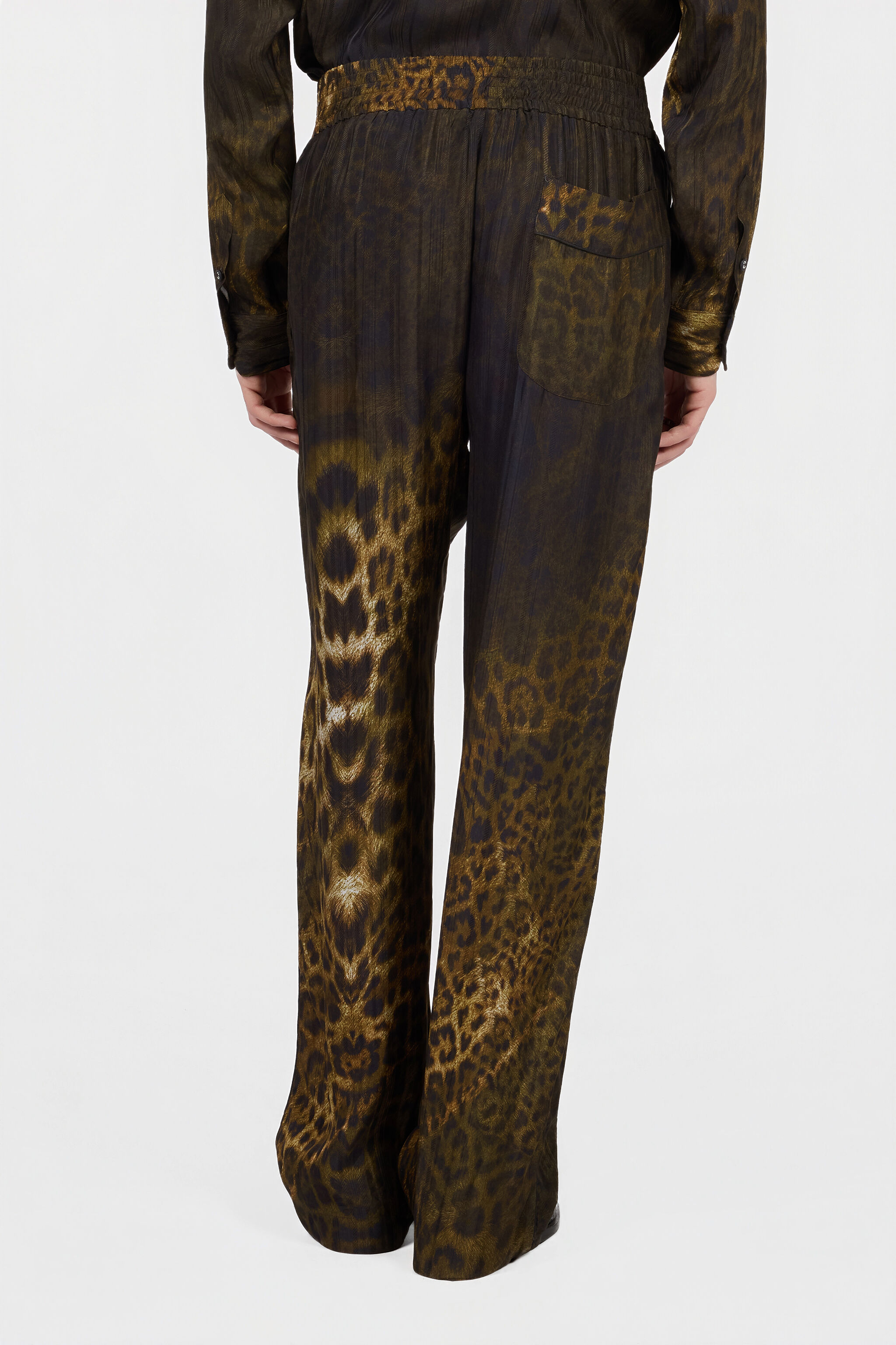 RC Jaguar Print Trousers RC Jaguar Print Trousers DARK GREEN/BLACK XNT265-4QR30