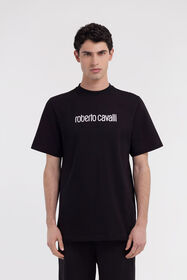 RC T-shirt with Logo Black SRT61B-JD060