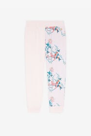 JU Floral-Print Cotton Sweatpants Pink RJT241-CF050