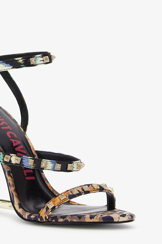 JC Just Cavalli sandals Light blue/Black SFS161-SF498