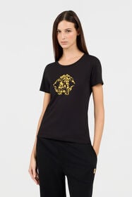 RC Schwarzes Slim-Fit T-Shirt BLACK TOT60A-JD003