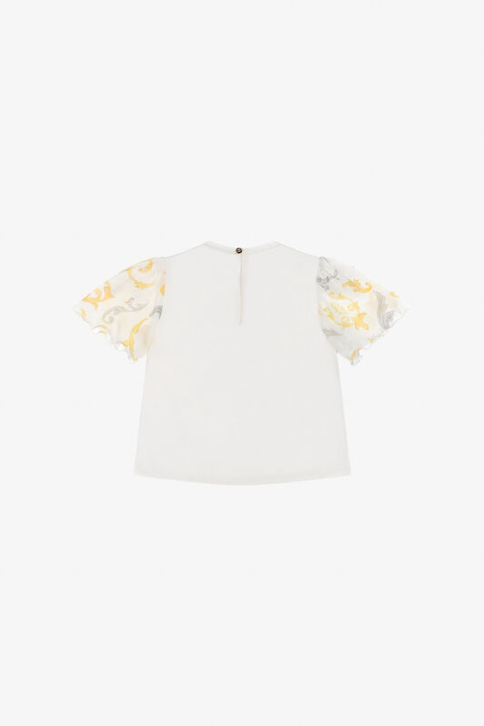 JU RC Monogram T-shirt Weiß SJT663-JFL95