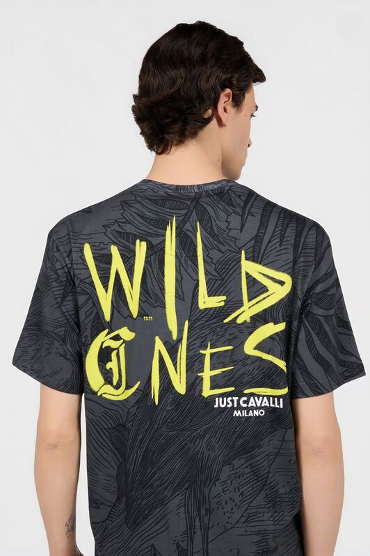 JC T-shirt con Motivo Wild Ones JC T-shirt con Motivo Wild Ones 833 LONTRA + 899 BLA UFT047-UF067