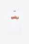 RC T-Shirt aus Baumwolle mit Flammenlogo-Print RC T-Shirt aus Baumwolle mit Flammenlogo-Print Weiß PRT60C-JD060