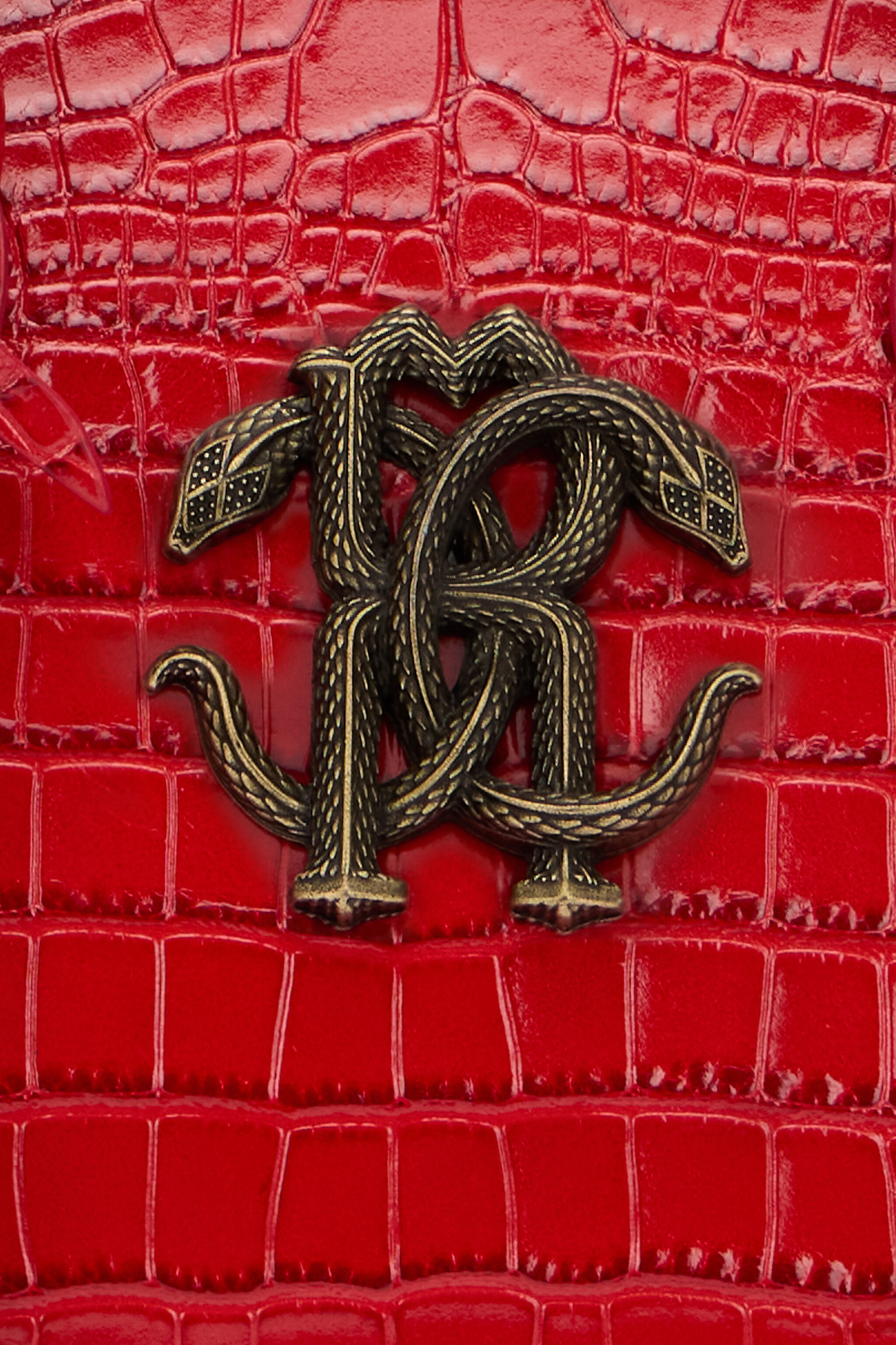 RC Rote Henkeltasche in Kroko-Optik RC Rote Henkeltasche in Kroko-Optik DARK RED QOB00D-PZO32