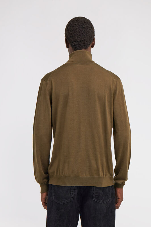 RC Regular Turtleneck Sweater Brown SRM621-MA006