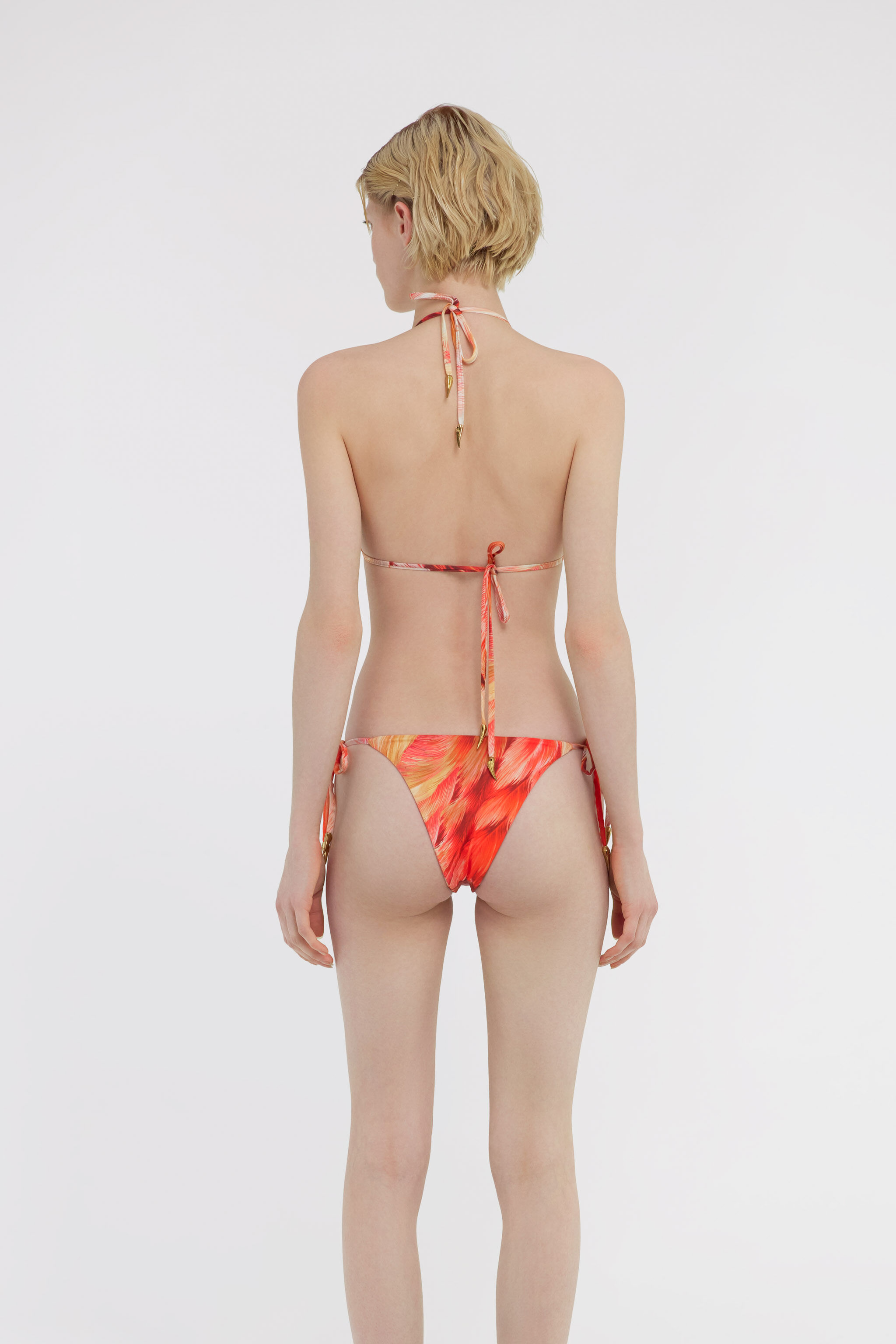 RC Plumange Print Bikini RC Plumange Print Bikini Orange SWW001-LNL71