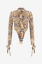 RC Body Chemise Imprimé Python RC Body Chemise Imprimé Python Marron UWT706-4QN93