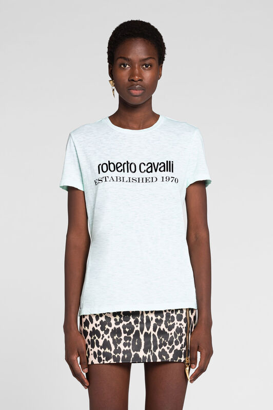 RC Logo-Appliqué Cotton T-Shirt RC Logo-Appliqué Cotton T-Shirt Light green OKT60G-JV026