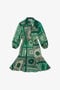 JU Robe à imprimé bandana Vert TJT10T-4QN16