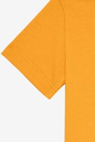 JU Polo En Coton À Écusson Orange UJT641-JD001