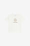 JU T-Shirt Mit Monogramm RC Und Logo JU T-Shirt Mit Monogramm RC Und Logo Weiß UJT60M-JD001