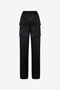 JC Pantalon À Imprimé Jaguar Skin Monochrome JC Pantalon À Imprimé Jaguar Skin Monochrome Noir UFT087-UF126